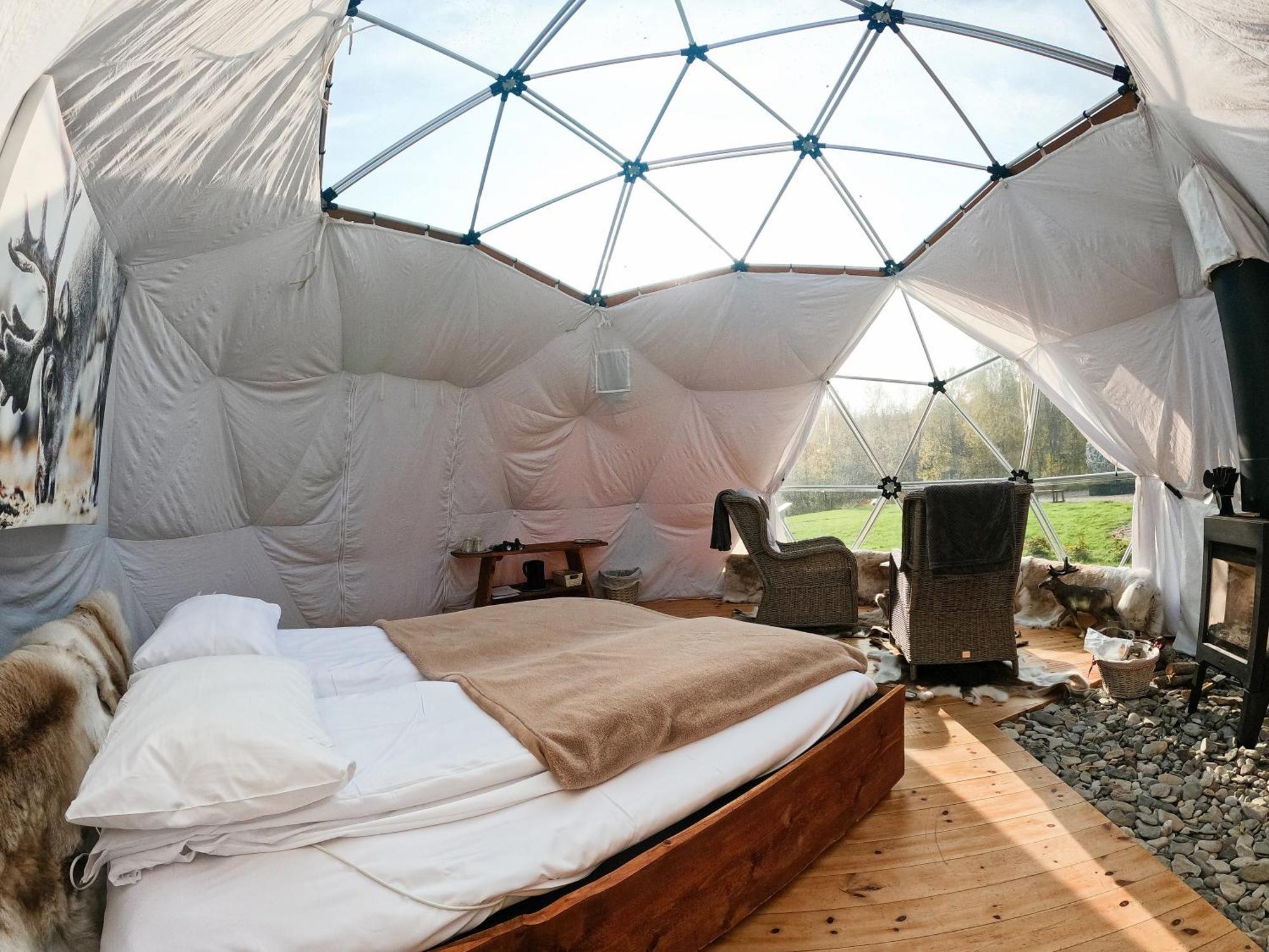 Wild Caribou Dome Otel Lakselv Dış mekan fotoğraf