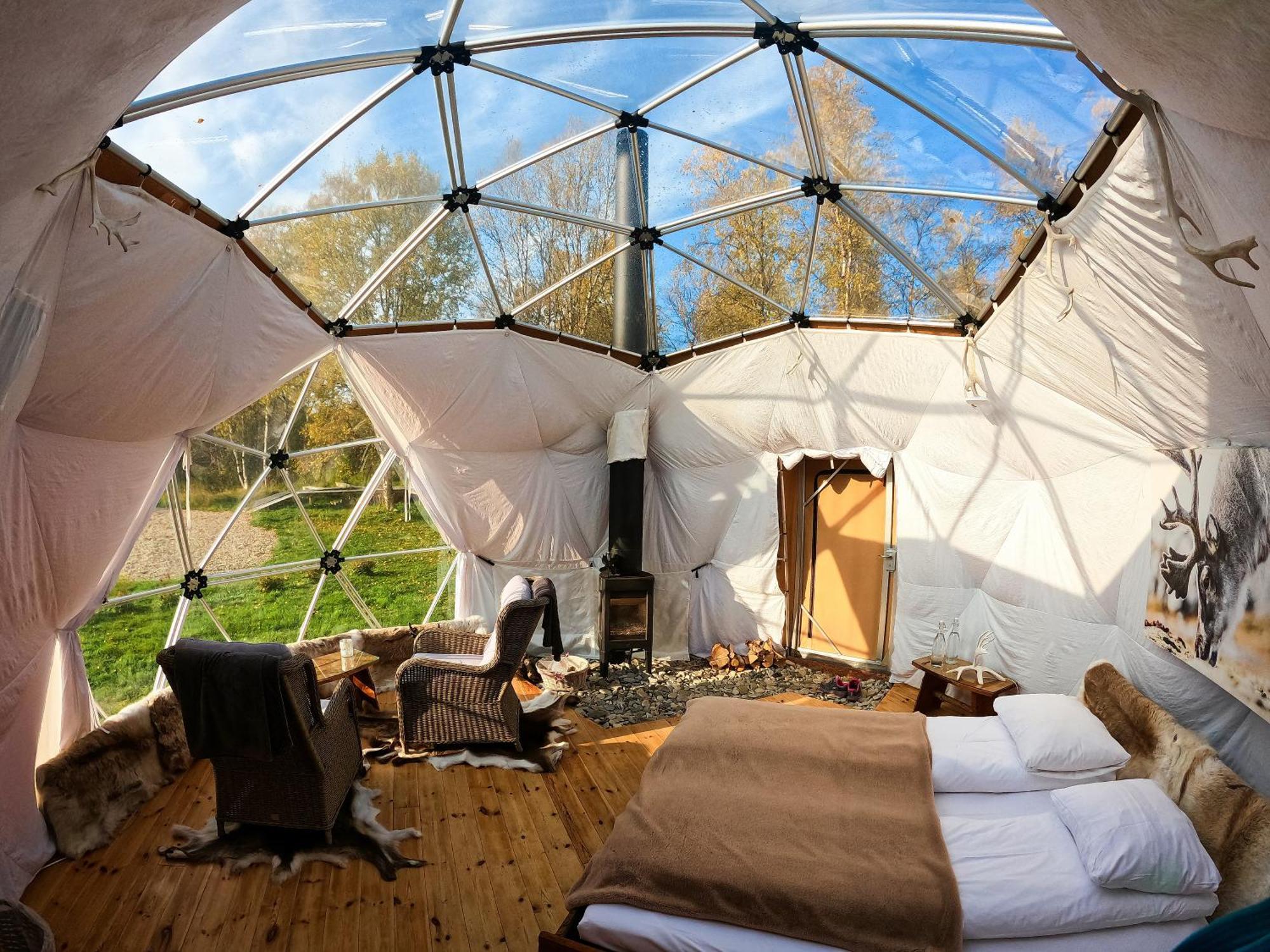 Wild Caribou Dome Otel Lakselv Dış mekan fotoğraf