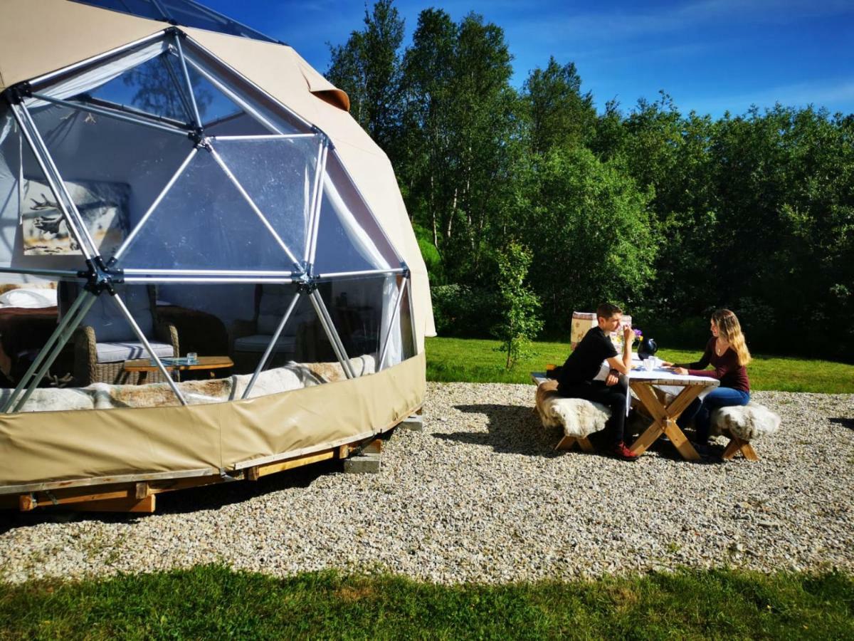 Wild Caribou Dome Otel Lakselv Dış mekan fotoğraf
